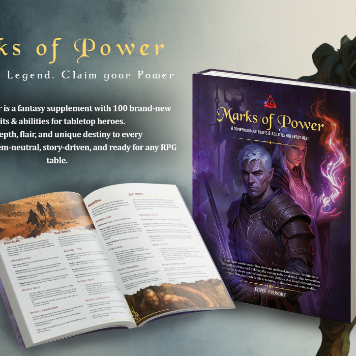 Couverture de Marks of Power