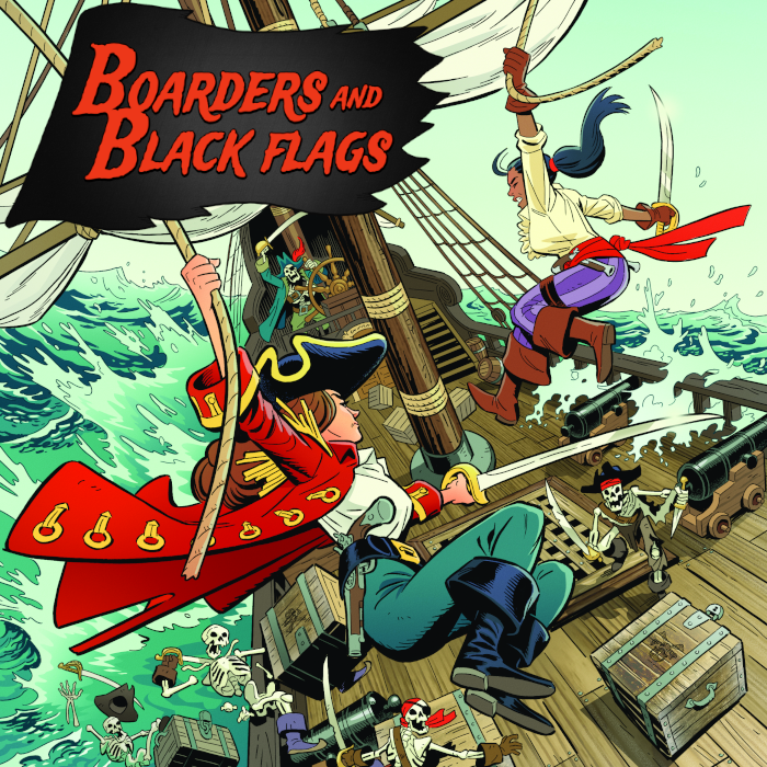 Couverture de Boarders and Black Flags