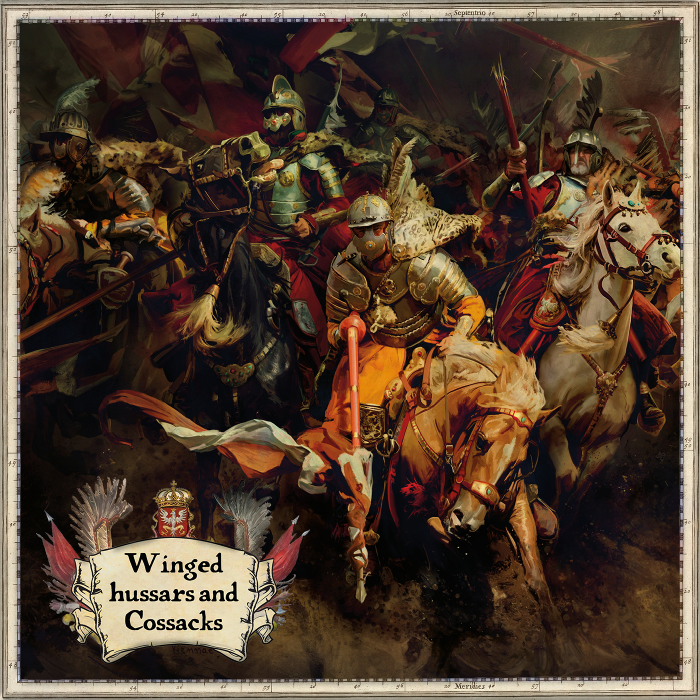 Couverture de Winged hussars and Cossacks