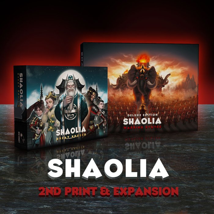 Couverture de Shaolia 2nd print & Expansion