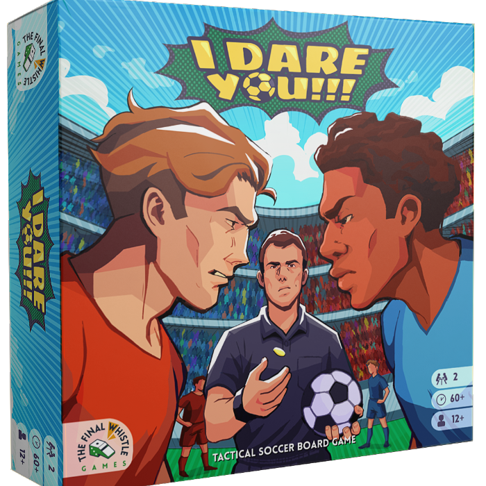 Couverture de I DARE YOU!!! Tactical Football Boardgame