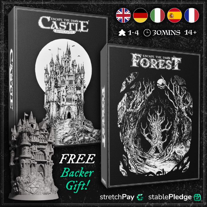 Escape the Dark Castle (2nd Edition) & Escape the Dark Forest