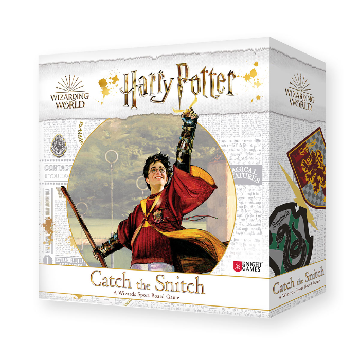 Couverture de Harry Potter Catch The Snitch A Wizards Sport Board Game