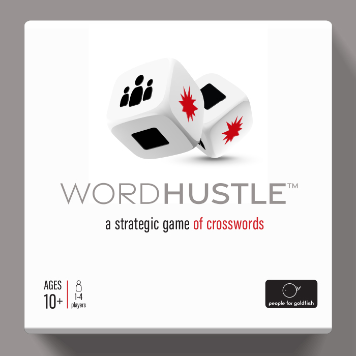 Couverture de Word Hustle: A Strategic Game of Crosswords