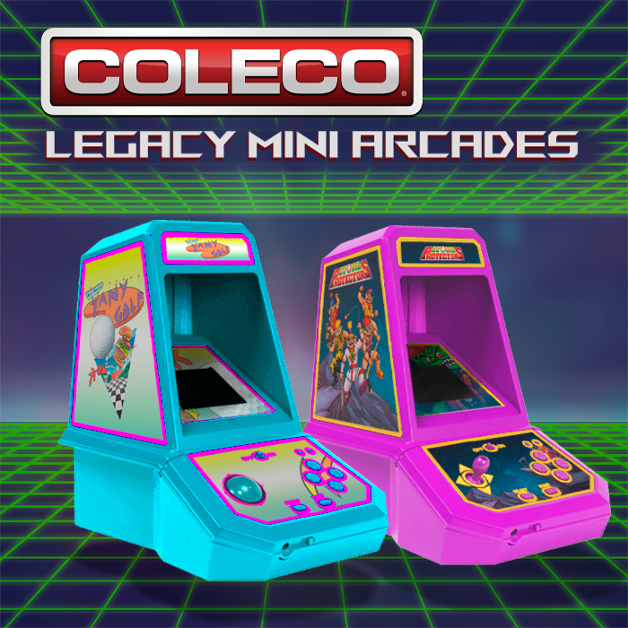 Couverture de Coleco Legacy Mini Arcades - Zany Golf & Stone Protectors