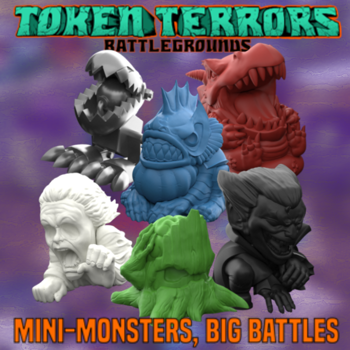 Couverture de Token Terrors Battlegrounds Season 2 TERROR RISING