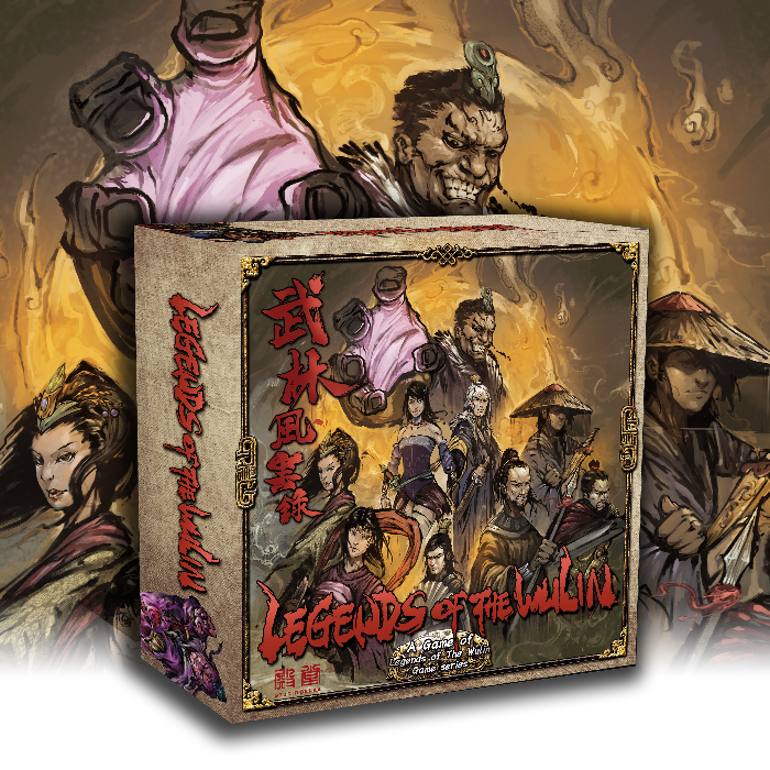 Couverture de Legends Of The Wulin The Board Game