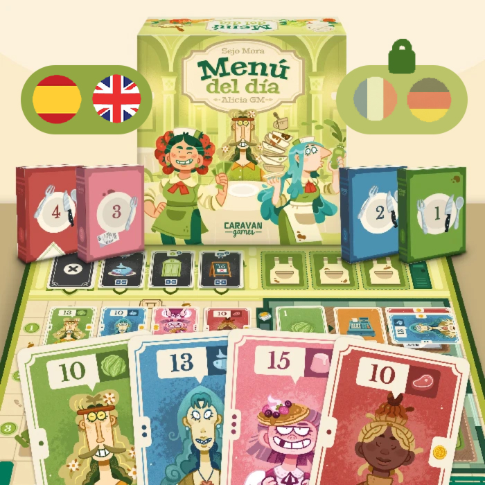 Couverture de Menú del día