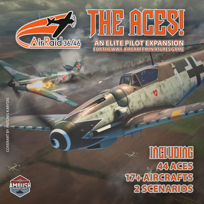 Couverture de Air Raid 36/46-Expansion: The Aces!