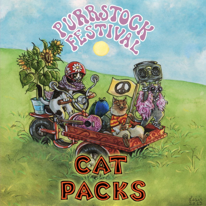 Couverture de Cat Packs: Purrstock Festival