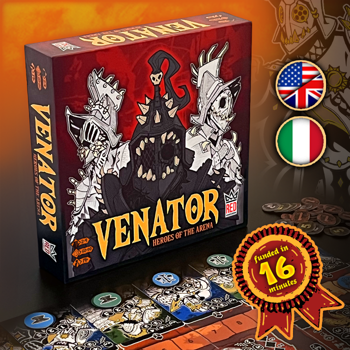 Couverture de VENATOR: Heroes of the Arena
