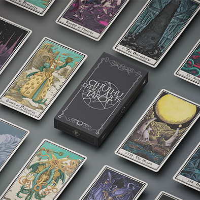 Couverture de Cthulhu Dark Arts Tarot