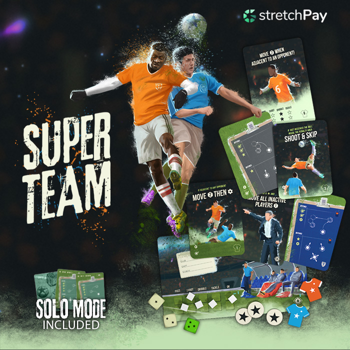 Couverture de Super Team Tactical Football Board Game