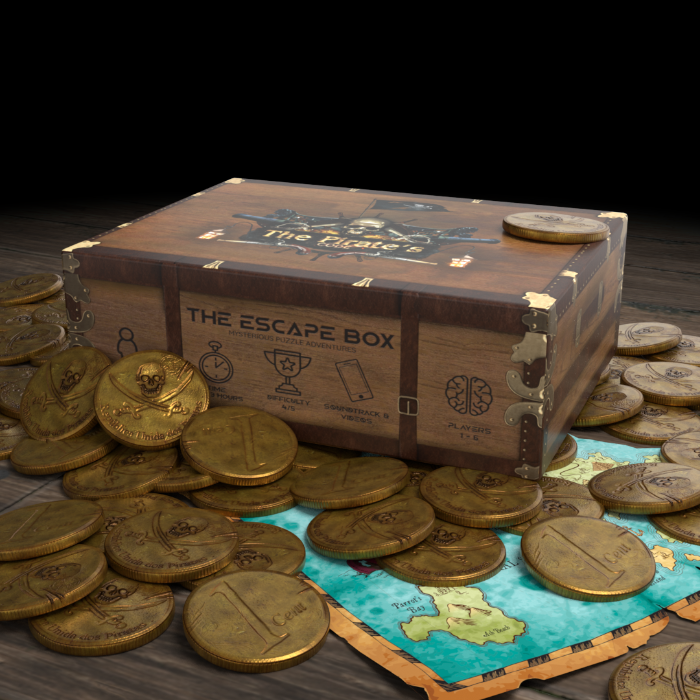 Couverture de The Escape Box: Mysterious Puzzle Adventures