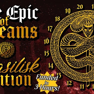 Couverture de The Epic of Dreams RPG: Basilisk Edition