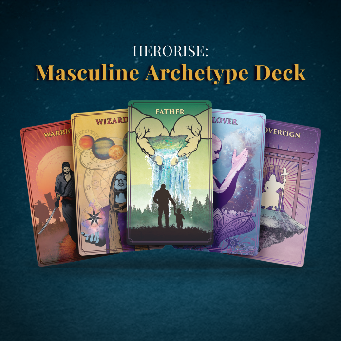 Couverture de HeroRise Masculine Archetype Deck