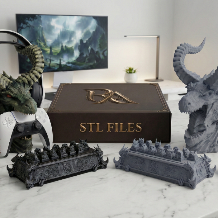 Couverture de Legendary Loot: Artisan Keycaps & Desk Guardians