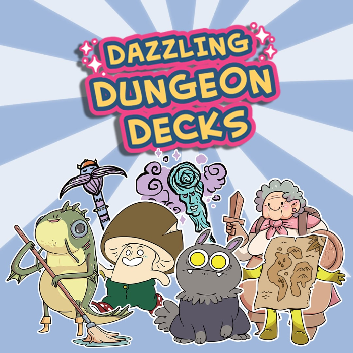 Couverture de Dazzling Dungeon Decks
