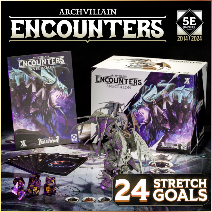 Couverture de Archvillain Encounters: Death & Beyond