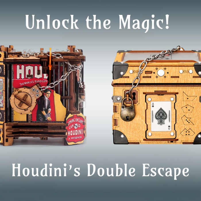 Couverture de Unlock the Magic - Houdini's Double Escape