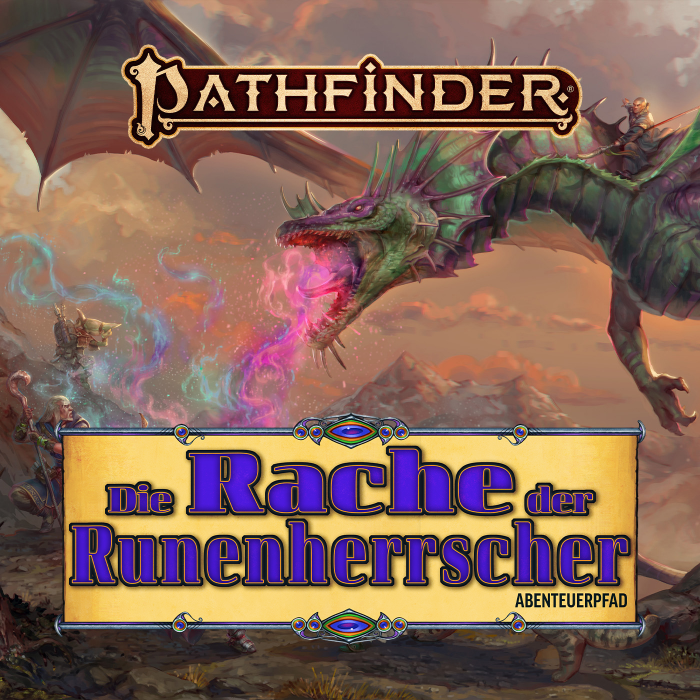 Couverture de Pathfinder 2 - Rache der Runenherrscher