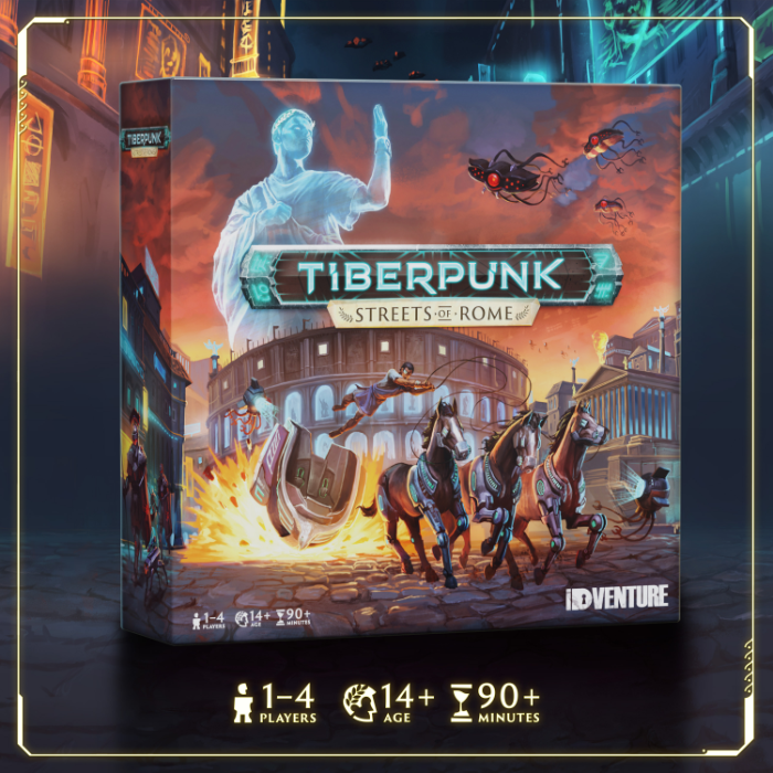 Couverture de Tiberpunk: Streets of Rome