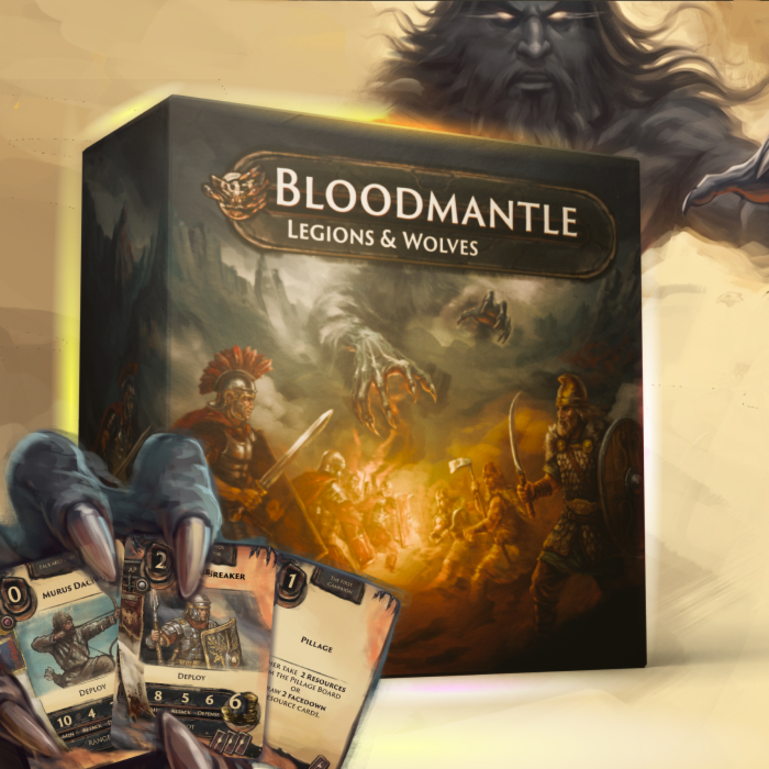 Couverture de Bloodmantle: Legions & Wolves
