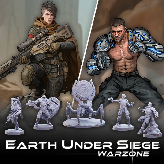 Couverture de Earth Under Siege: Warzone