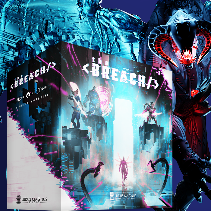 Couverture de The Breach: Reprint & Hellcore expansion