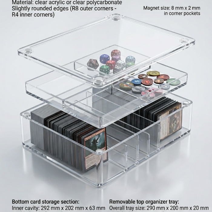 Couverture de StackVault: Modular Card & Tabletop Storage System