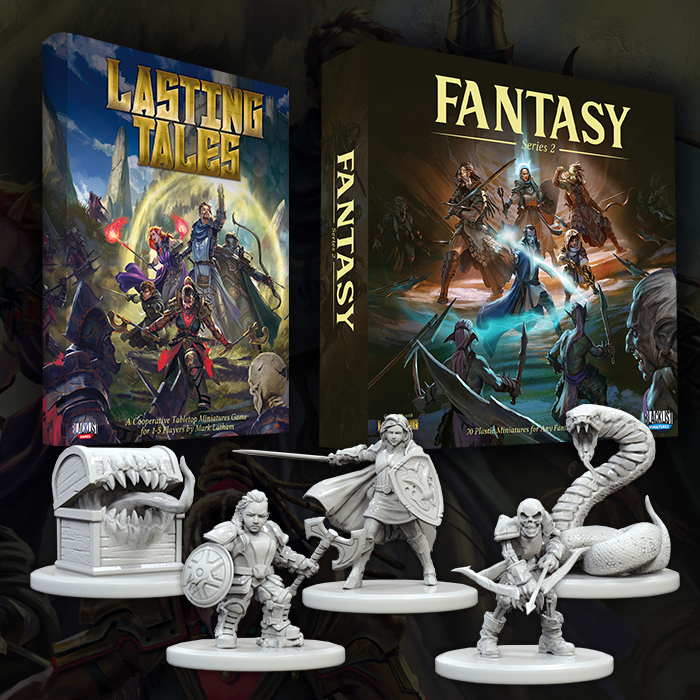 Couverture de Lasting Tales: A Fantasy Miniatures Game