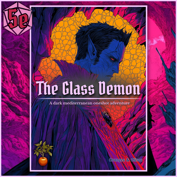 Couverture de THE GLASS DEMON — The Complete 5e Campaign Starter Kit