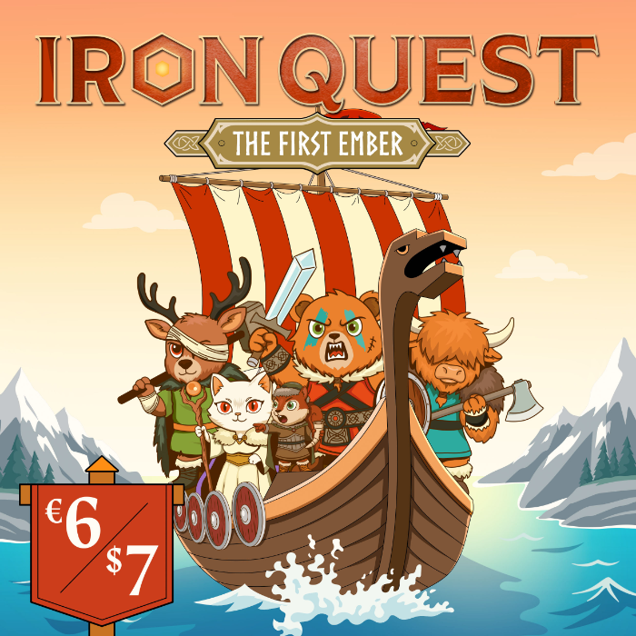Couverture de Iron Quest: The First Ember [Print & Play]