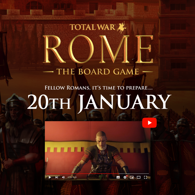 Total War ROME The Board Game by Colour Command & Combat Ltd