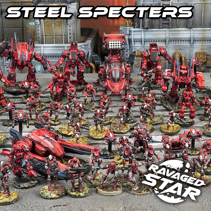 Ravaged Star: Armies of the Veil-Touched by MiniWarGaming