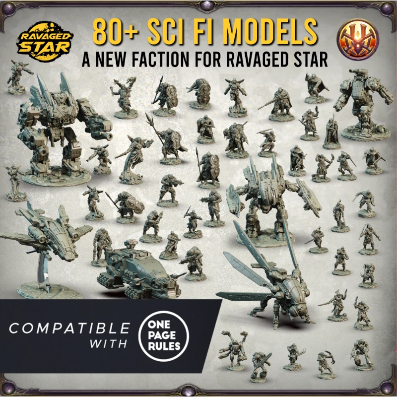 Ravaged Star: Armies of the Veil-Touched by MiniWarGaming