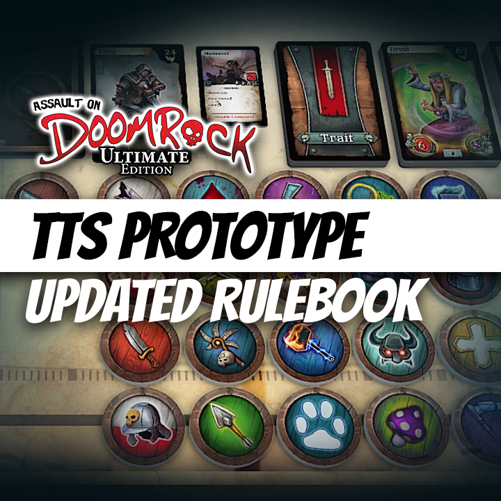 Assault on Doomrock Ultimate Edition by BD Games Updated Rulebook