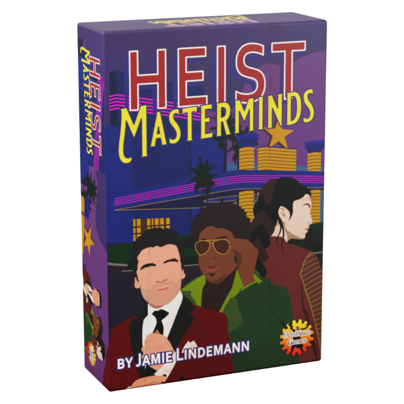 Heist: Masterminds by Nerdhaus Games - Printing Progress! - Gamefound