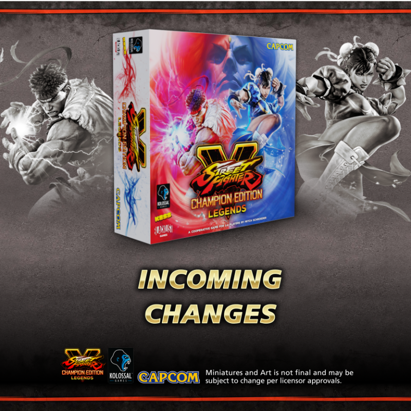 Street Fighter V: Champion Edition Legends by AJ - Kolossal Games ...