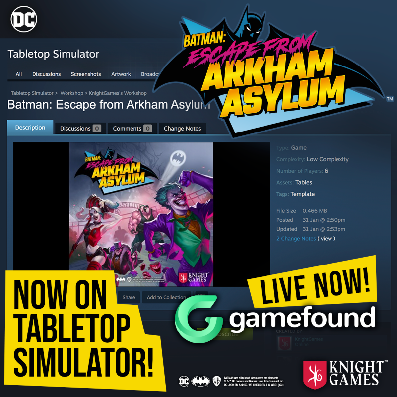 Batman Escape From Arkham Asylum By Knight Games Dev Diary Playable