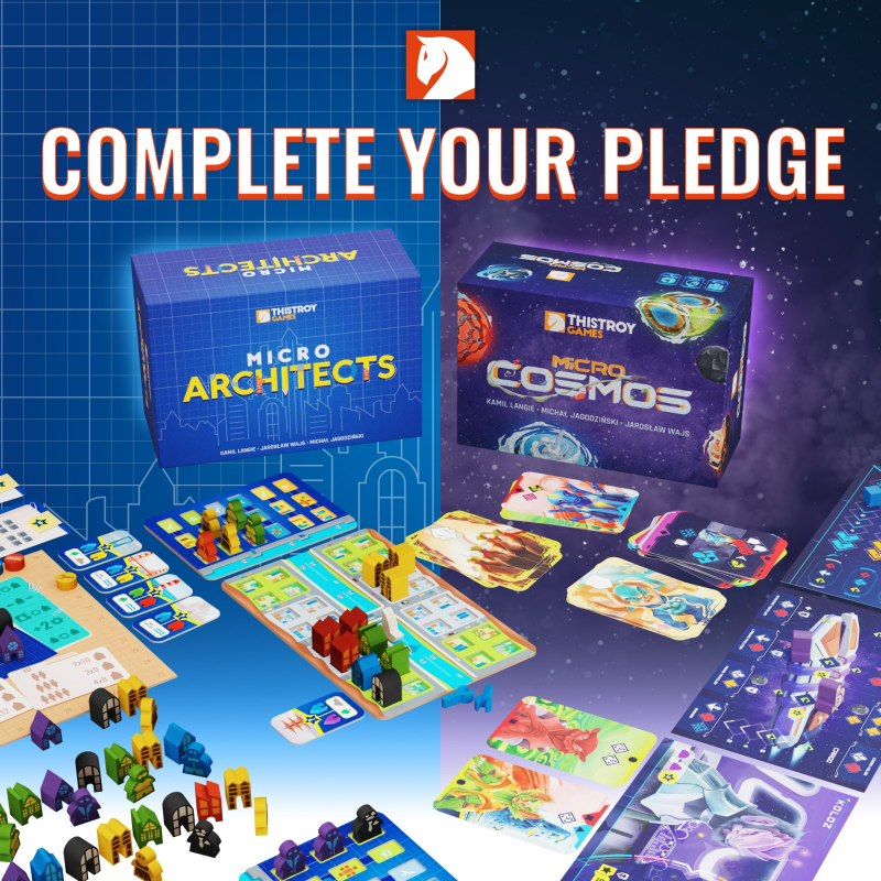 Micro Architects by Thistroy Games - PLEDGE MANAGER reminder - Gamefound