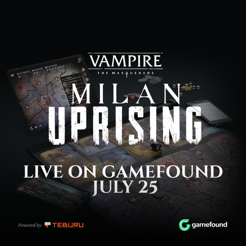 Vampire: The Masquerade - Milan Uprising Fully Funded in 1 Hour