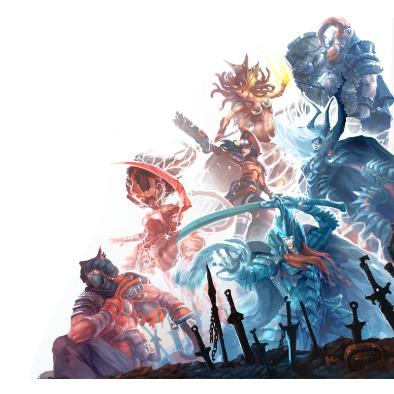 Guards of Atlantis II Tabletop MOBA by Wolffdesigna Day 2. Gameplay