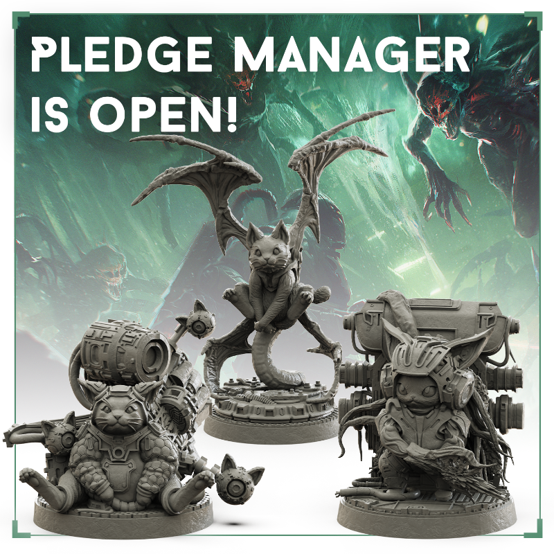 Nemesis Retaliation By Awaken Realms Pledge Manager Is OPEN And Late 