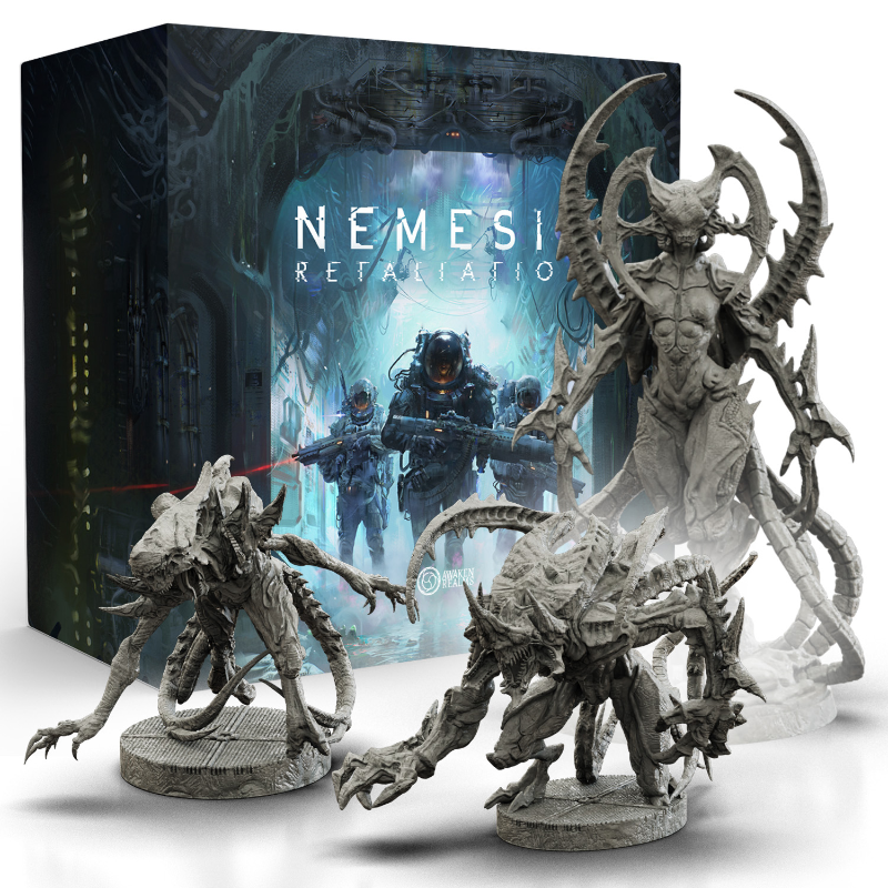 Nemesis: Retaliation by Awaken Realms - It's Retaliation time! Check out  the core pledges and campaign launch date! - Gamefound