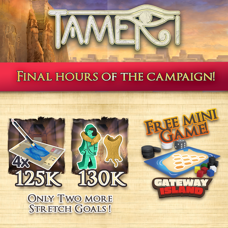 Tameri by Post Scriptum - Final Hours for Tameri on GF! 15 Stretch ...
