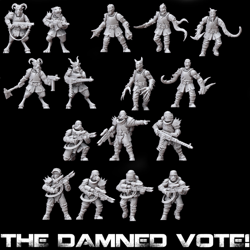 The Damned by MWG / Wargames Atlantic - Vote for the $250K