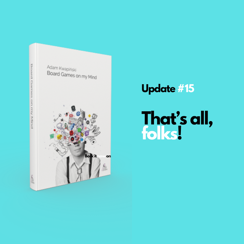 Board Games on my Mind Book on Games Design by Adam Kwapiński by