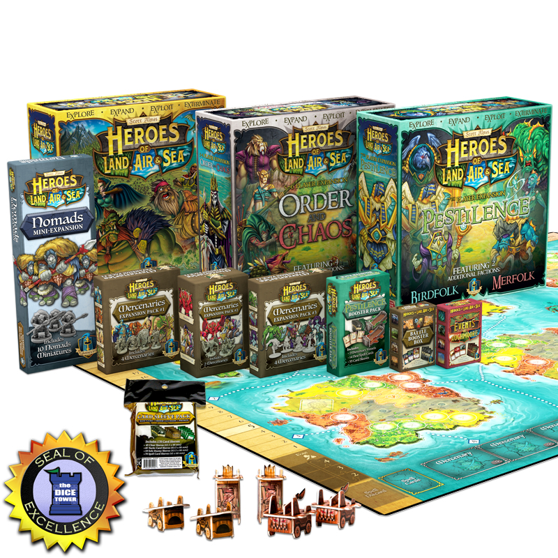 Heroes of Land, Air & Sea - Deluxe Reprint by Michael Coe