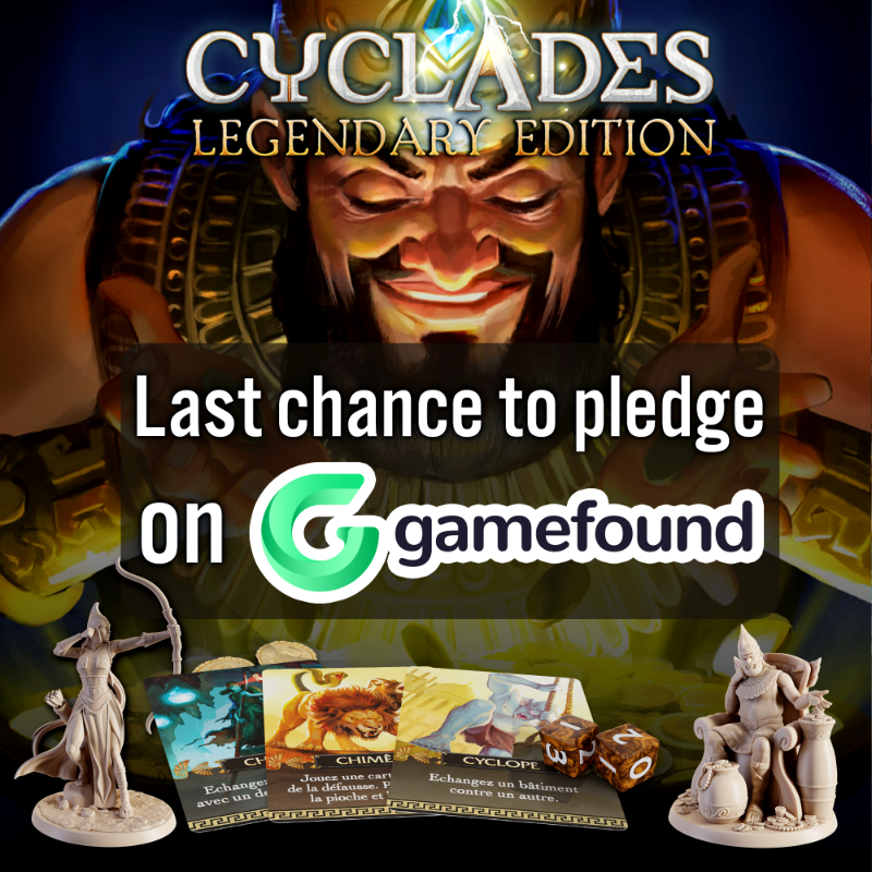 Cyclades Legendary Edition by Open Sesame Games - Updates - Gamefound